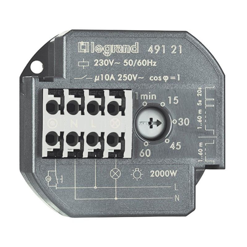 Télérupteur unipolaire 10AX 230V 50Hz à 60Hz avec minuterie intensité — free download