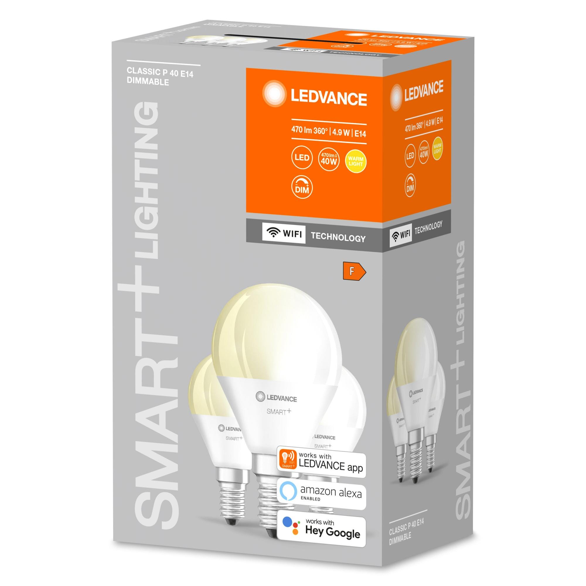 LEDVANCE Lampada LED - E14 - bianco caldo - 2700 K - 5 W - Sostituisce ...