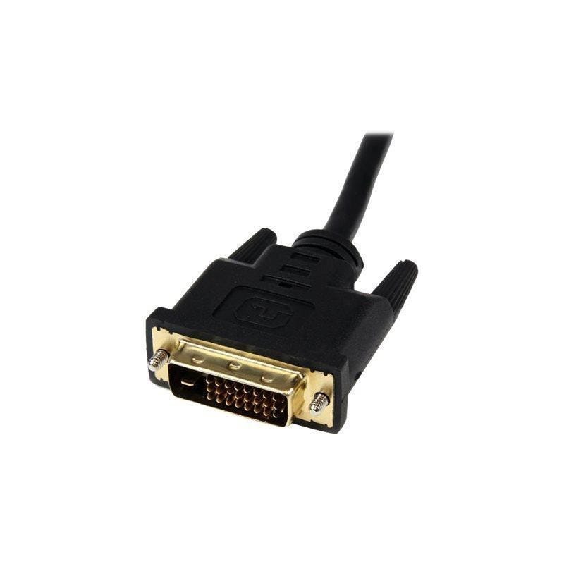 Câble adaptateur vidéo HDMI vers DVI-D de 20 cm-HDMI mâle vers DVI
