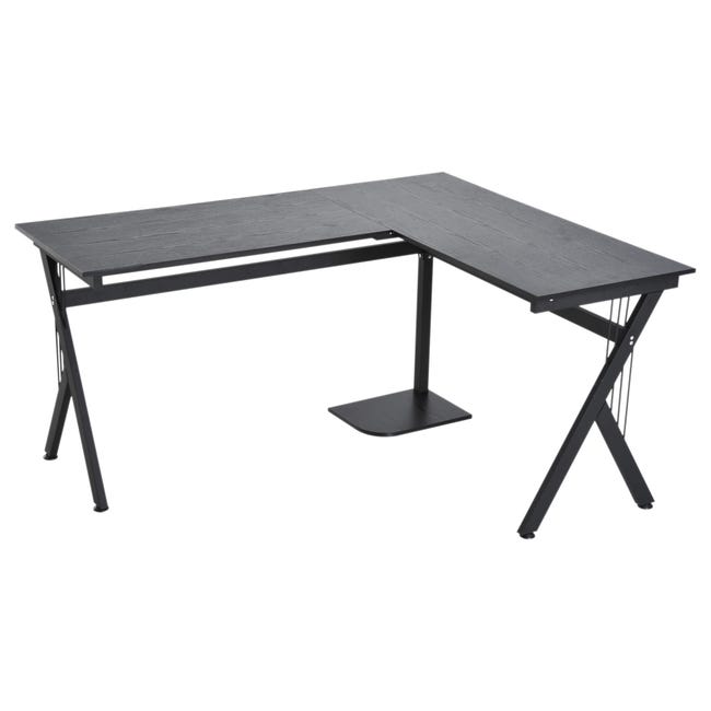HOMCOM Scrivania Angolare Per Computer Da Ufficio Con Cassettiera 117×83.5×76cm Bianco | Leroy HOMCOM Scrivania Angolare Per Computer Da Ufficio Con Cassettiera 117×83.5×76cm Bianco | Leroy