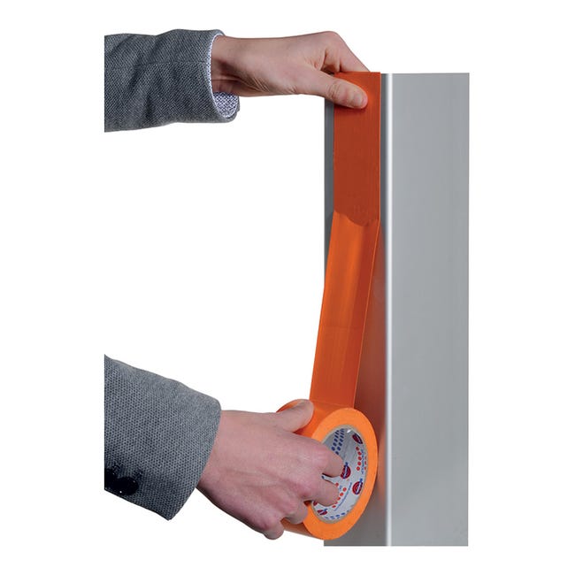 HPX - Ruban PVC pare vapeur orange 50mm x 33m - Tout Faire
