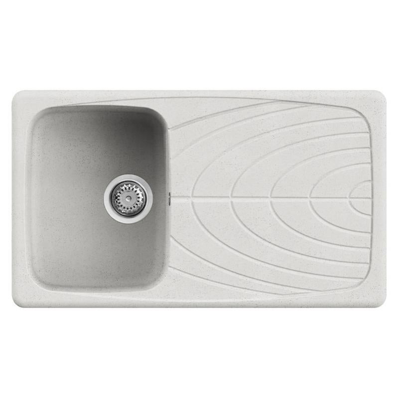 SpaceAid Confezione Da 2 Contenitori Per Lavello In Pietra Di Diatomea – Asciugatura Rapida, Portasapone Da Cucina, 25,4x10x3,3 Cm - 2