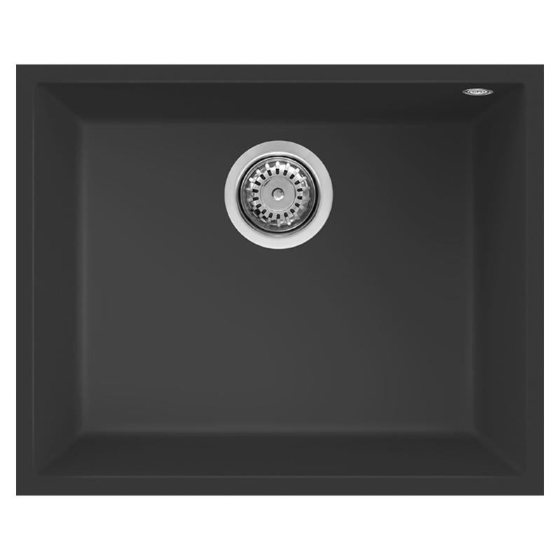 Lavello Da Cucina ELLECI 1 Vasca Granitek Nero 70 Cm - Design Moderno E Resistente - Foto 5