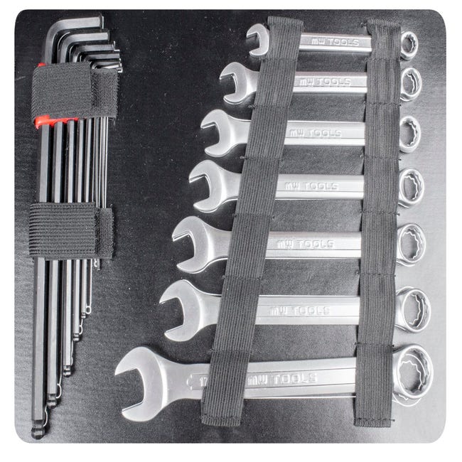 Coffret d'outils en aluminium complet 91 pièces MW Tools BTK91A MW