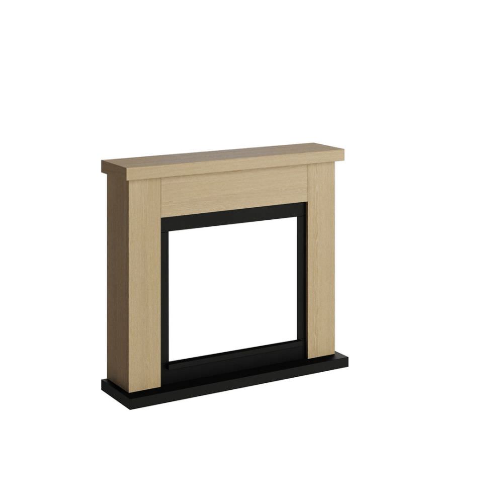 Tagu fm461oa1 marco de madera para chimenea powerflame roble