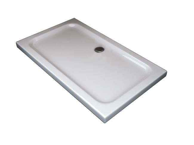Piatto Doccia Rettangolare Ribassato In Abs H 5cm Con Piletta Inclusa 70x140 Leroy Merlin Leroy Merlin Piatti Doccia Rettangolari