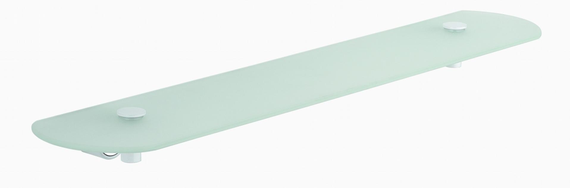 Mensola 2 piani per fissaggio telaio box doccia in ottone cromato 23x11xh60 cm garantita 5 contro la corrosione | Carlo Iotti- Accessori Bagno | : Accessori Doccia