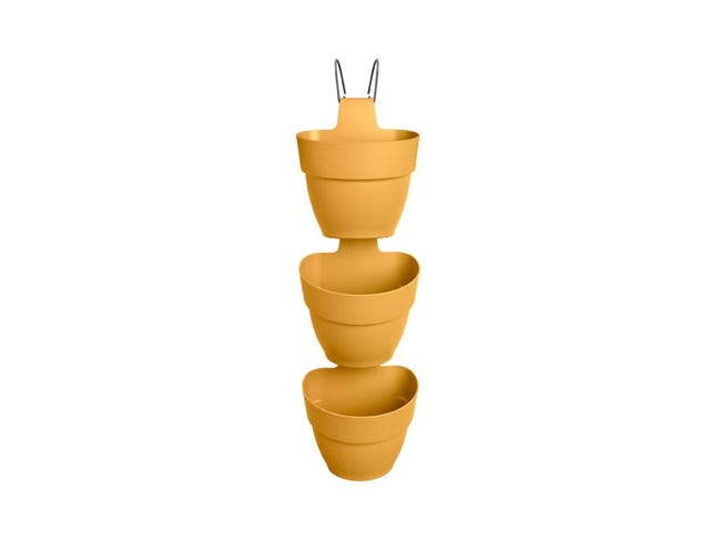 Elho Torino Campana Square pot à fleurs 30x30 cm taupe Elho Torino Campana Square pot à fleurs 30x30 cm taupe
