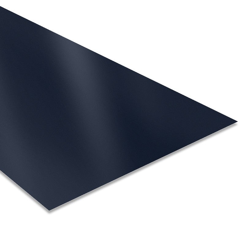 Plaque rectangulaire en tôle bleu, 600x400x30 mm
