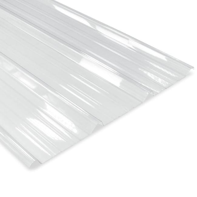 Plaque Nervuree Polycarbonate Translucide 2100x1000 Mm Axel Leroy Merlin