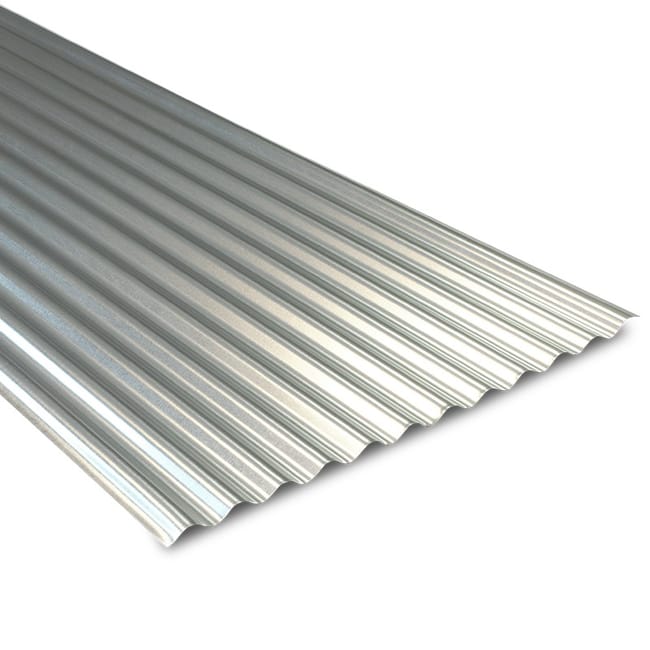 Tole Ondulee Galvanisee Pour Couverture Metallique 2100x900 Mm Botan Leroy Merlin