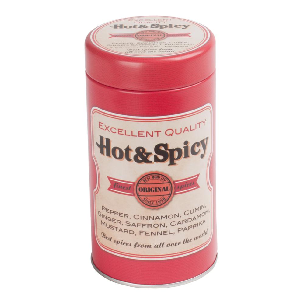 EDHAS Boîte à épices En Bois D'acacia Avec Couvercle Pour