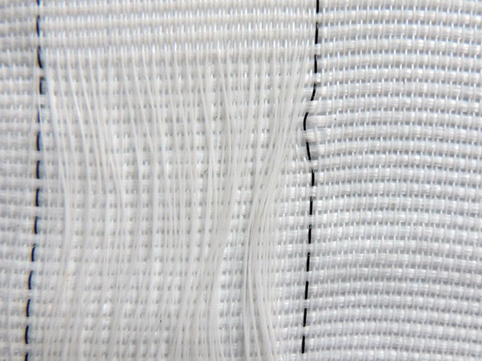 Travaux de sablage Filet échafaudage tissé 130g/m² peinture et hydrogommage Blanc 3.07m x 20m 