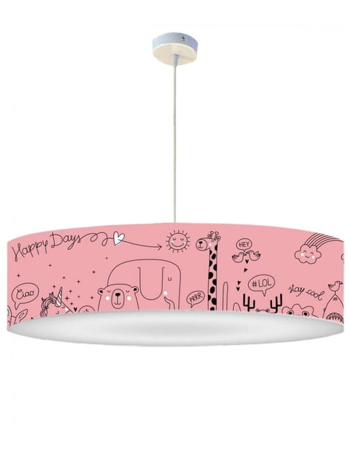 Suspension Enfant Happydays Rose Doux D 60 X H 30 Leroy Merlin Suspension Enfant Happydays Rose Doux D 60 X H 30 Leroy Merlin