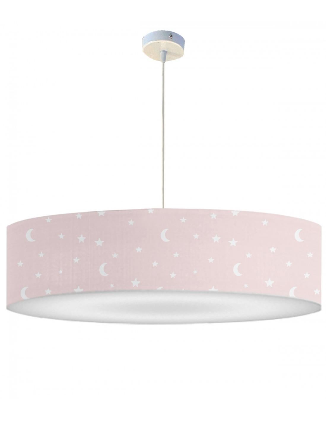 Suspension Enfant Lune Rose D 50 X H 25cm Leroy Merlin
