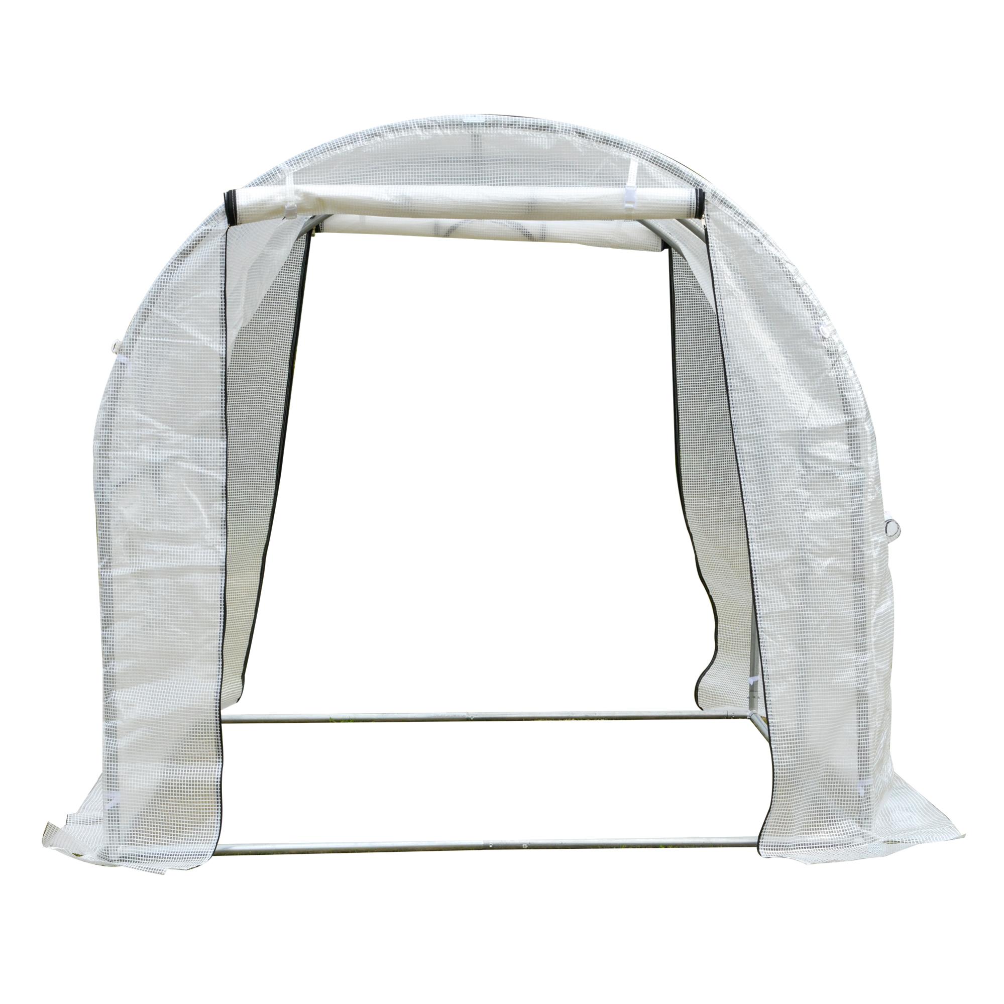 Outsunny Serra Per Orto A Tunnel 3x2x2m Trasparente | Italy - Foto 3