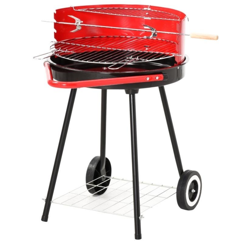 Outsunny Barbecue a Gas in Acciaio, BBQ a Gas a 4 Bruciatori da 9.5kW Outsunny Barbecue a Gas in Acciaio, BBQ a Gas a 4 Bruciatori da 9.5kW