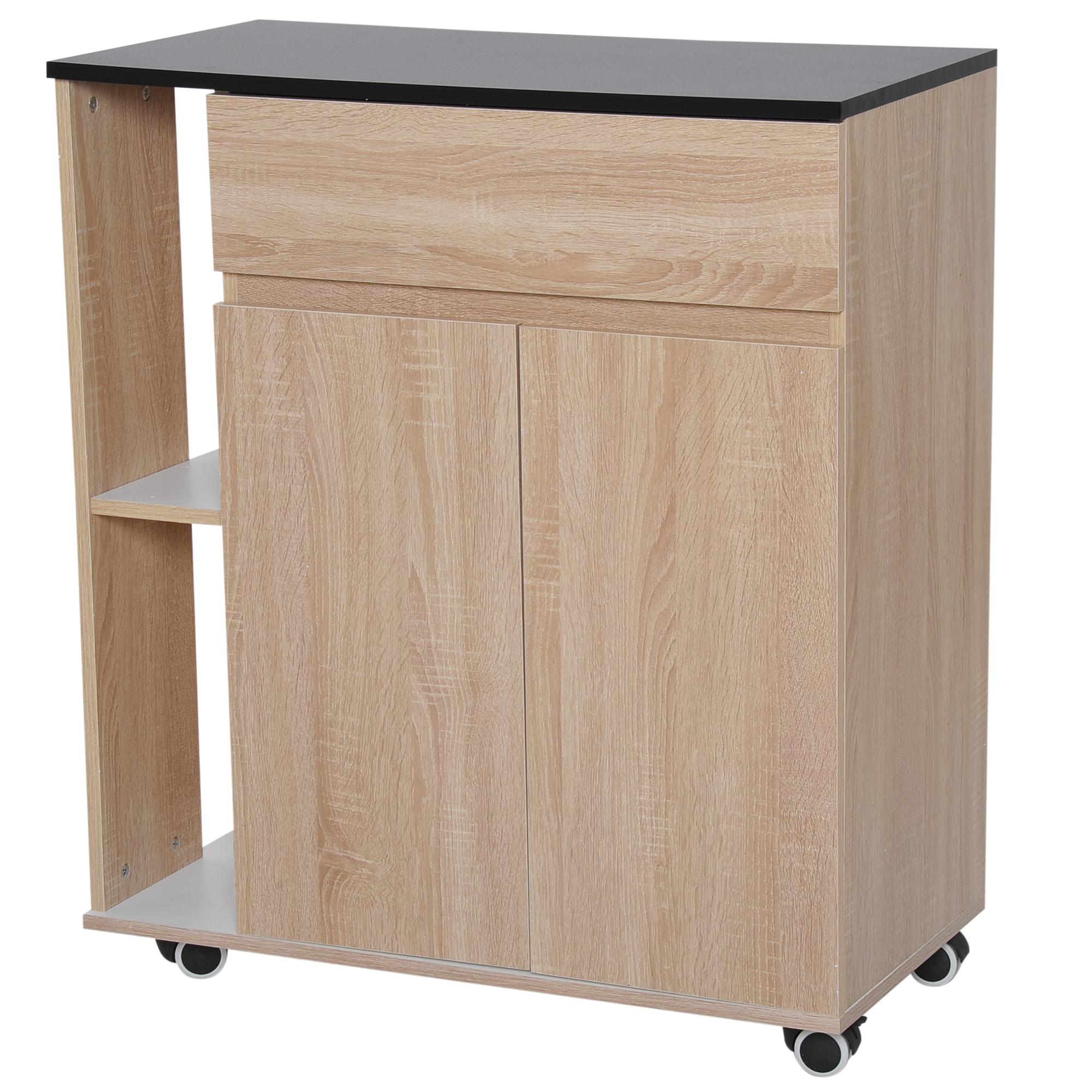 carrello da cucina con cassetti