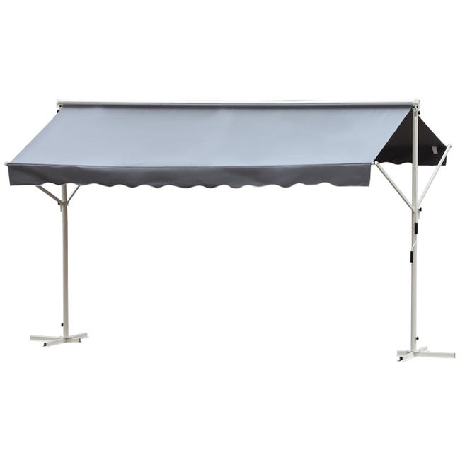 Tende Da Sole Per Balcone PONY DANCE | 2 Pezzi 132x213 Cm | Impermeabili E Anti-UV | Con Anelli In Acciaio | Colore Beige