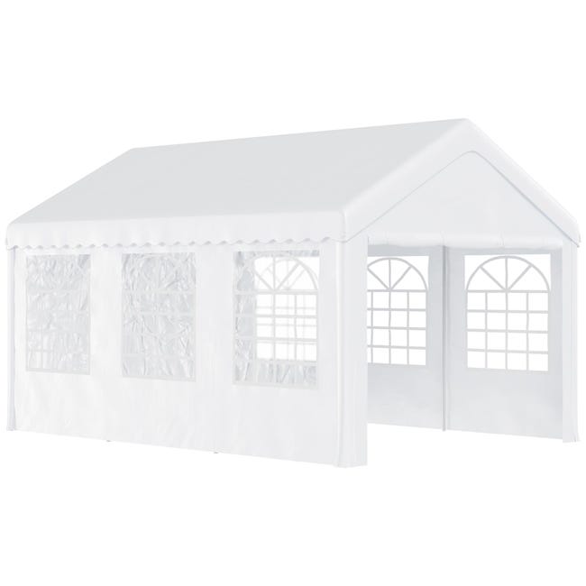 Sekey 3 X 6 M Gazebo Impermeabile Con Pareti Laterali/Gambe Regolabili, Per Giardino/Festa - Foto 2