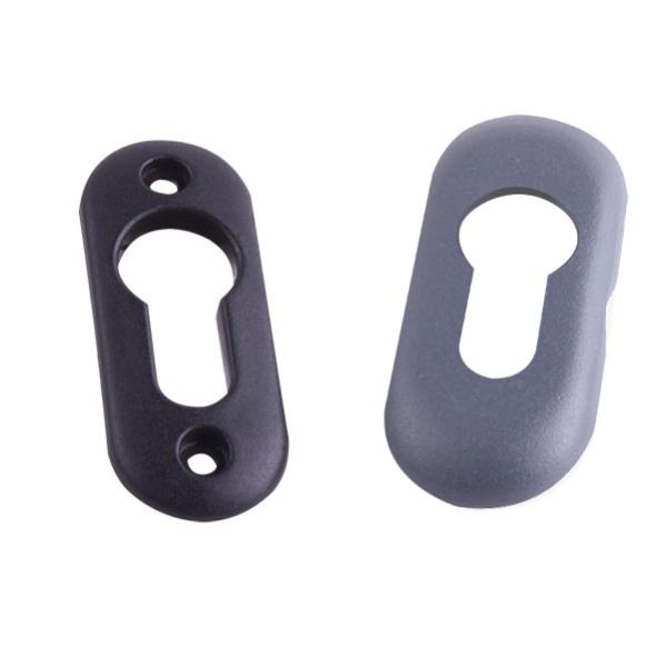 Cache Serrure Aluminium Leroy Merlin