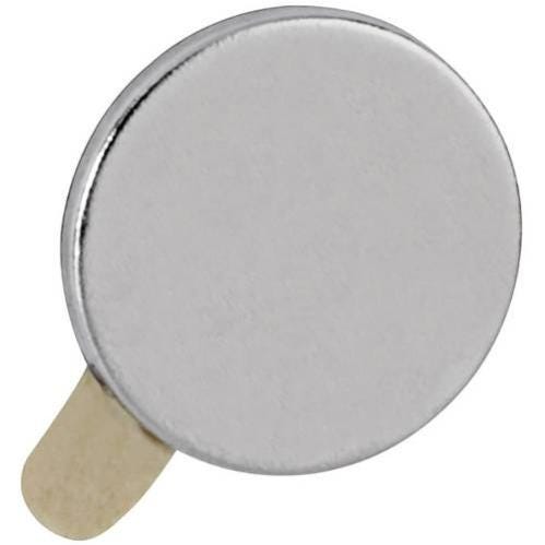 Maul Aimant Néodyme (Ø x H) 10 mm x 1 mm disque, autocollant argent 20 pc(s) 6167196 | Leroy Merlin petit aimant leroy merlin