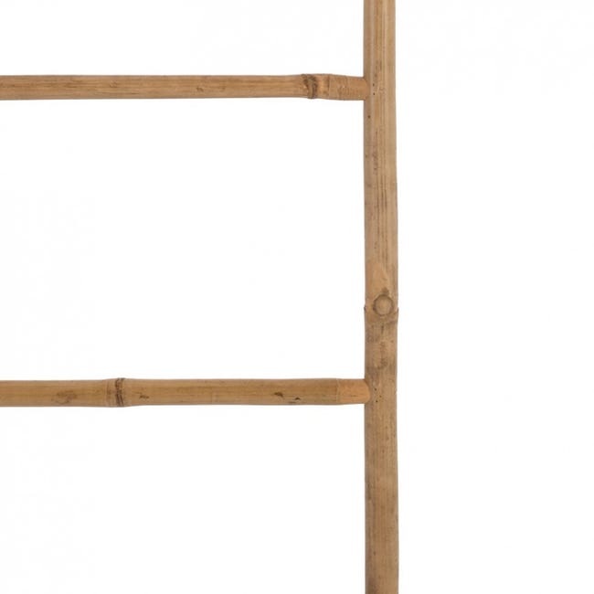 Escalera de bambú de 190 cm de altura y 50 cm de ancho — Cojines