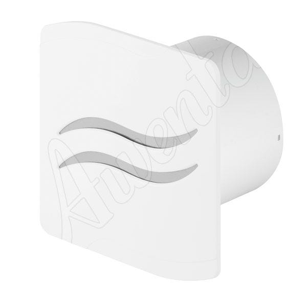 Vmc salle de bain Ø 100 mm blanc avec minuterie - Design EET100T