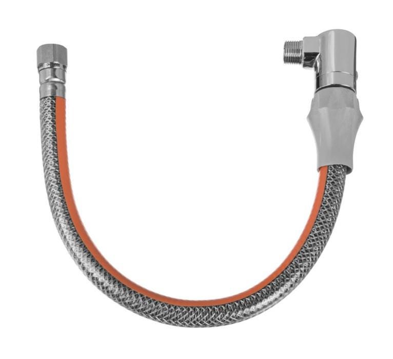 Tubo flessibile per gas propano con regolatore di pressione, 1,5m, Rosso Tubo flessibile per gas propano con regolatore di pressione, 1,5m, Rosso