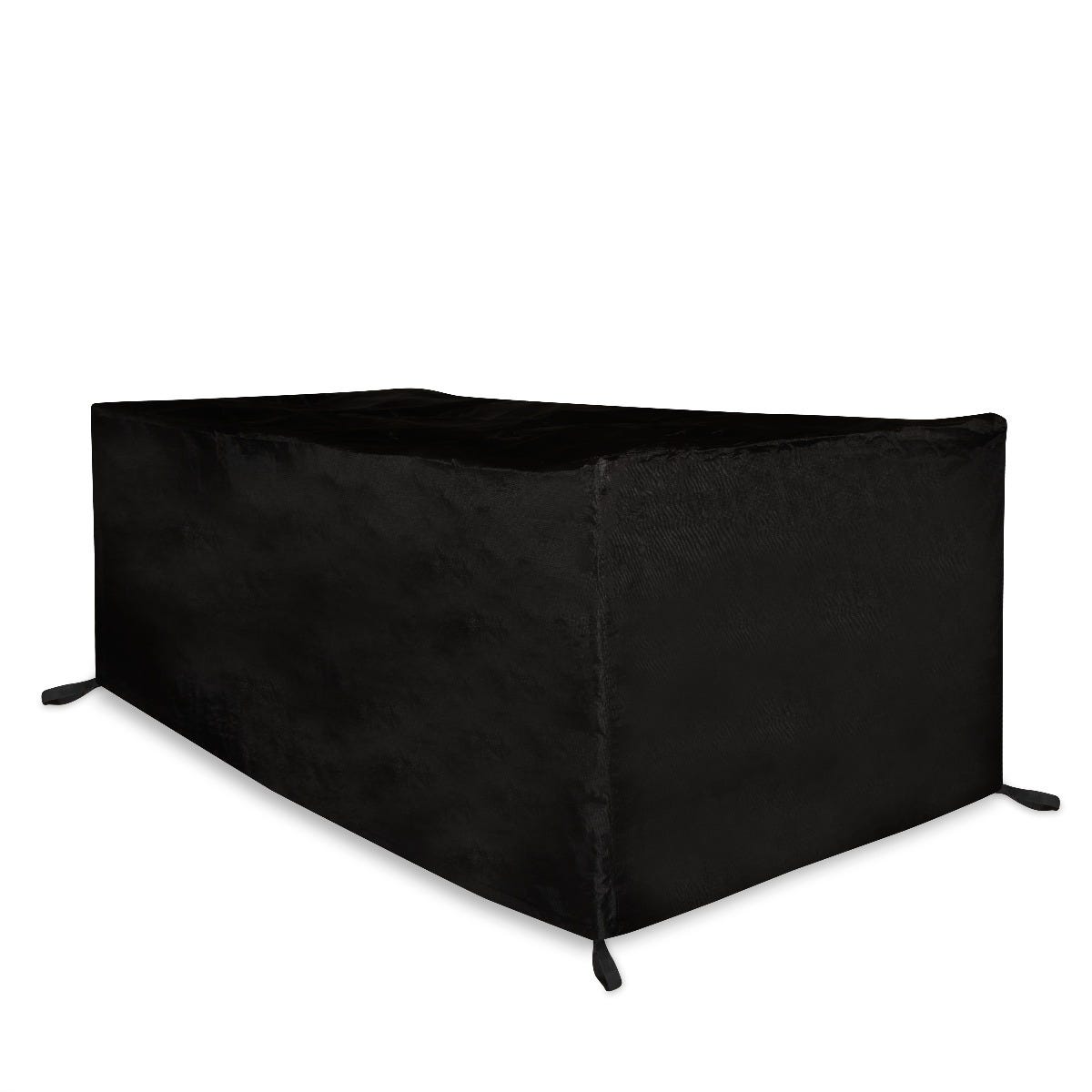 Housse pour meubles de jardin de 225 cm en polyrotin et polyester finition  noire CLP - Habitium®