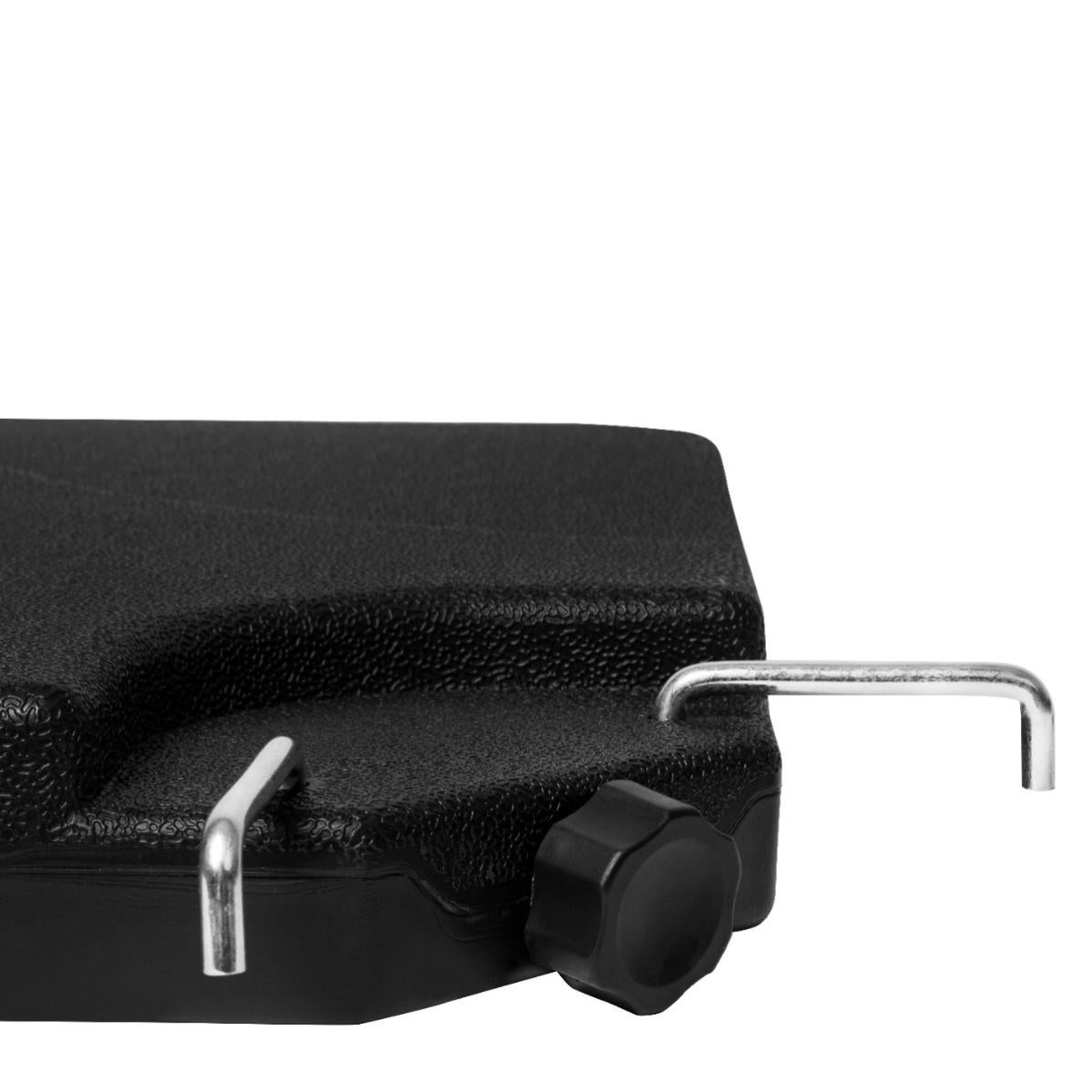 Poids de parasol VONROC 50x50cm – Dalles de parasol remplissables - 4 pcs. - 4