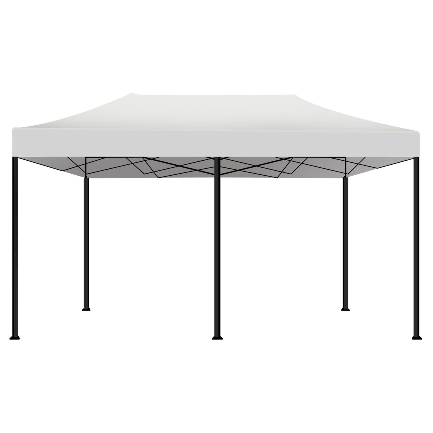 Tente De Jardin / Gazebo 3x6 Mt Imperméable Et Pliable Pour Les Foires