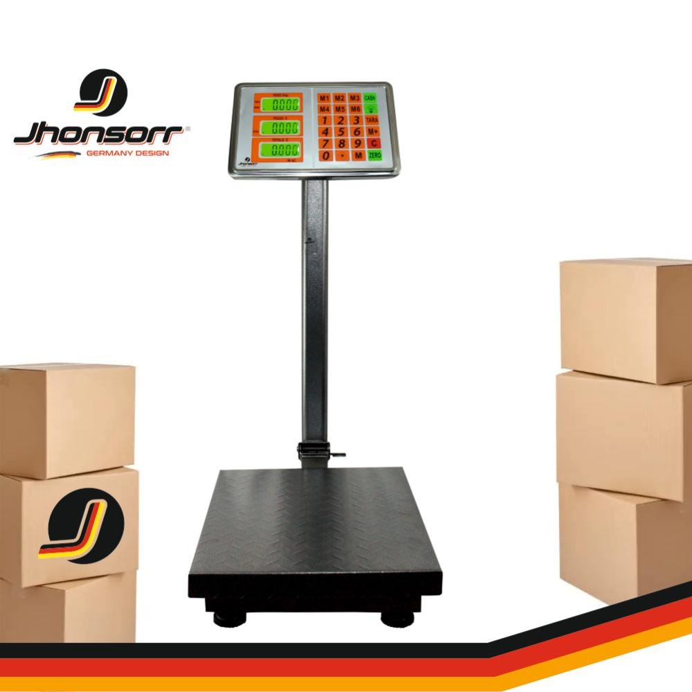 Bilancia Professionale Digitale Con Piatto In Acciaio 300 Kg Da Terra ...