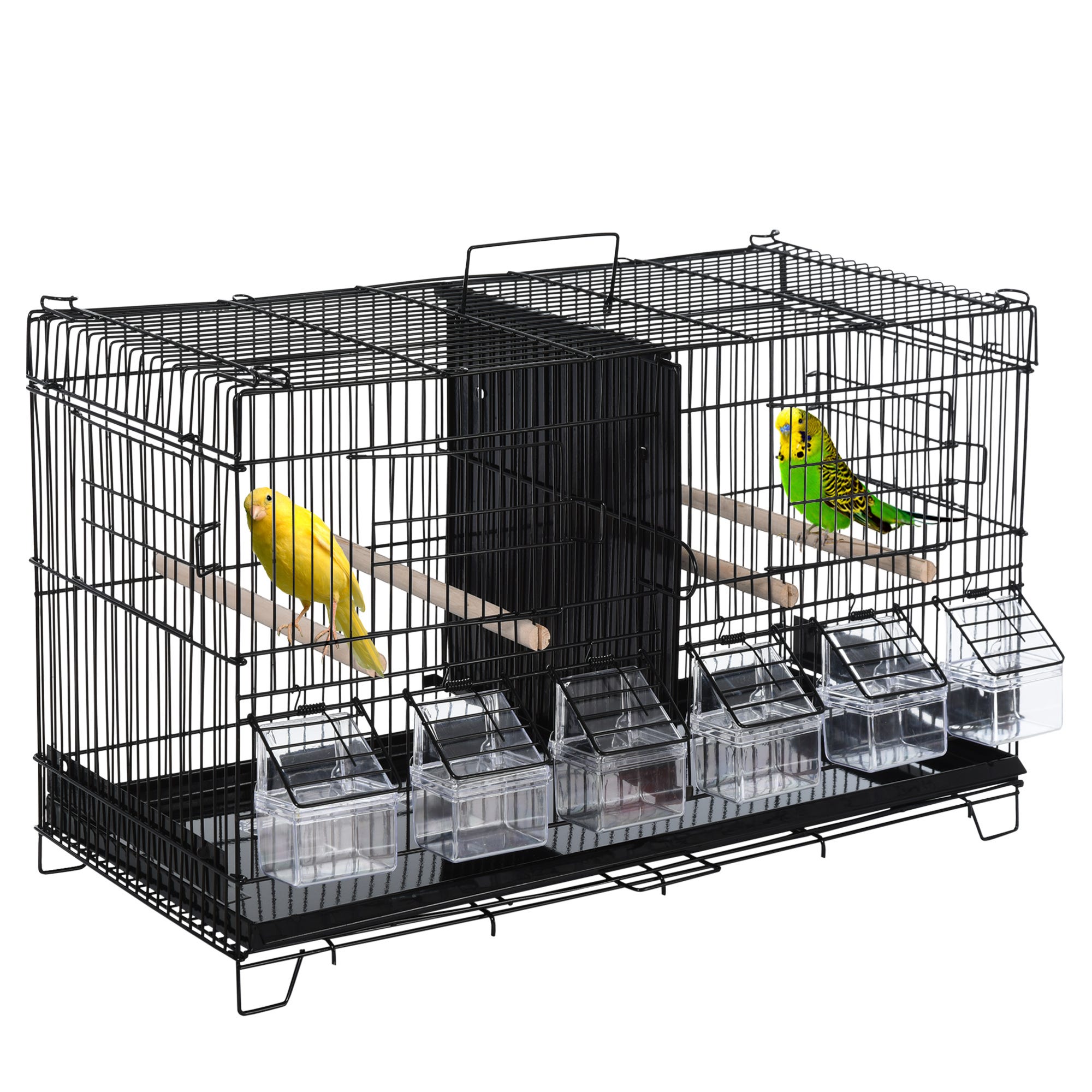 Cage à oiseaux mangeoire à oiseaux abreuvoir perroquet support