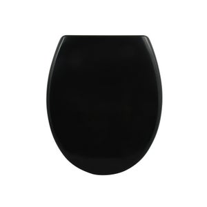 Abattant WC bois zinc Modern charbon - Noir - Kiabi - 38.90€