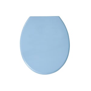 Lunette wc clipsable - 100 % hygiénique - bleu PAPADO