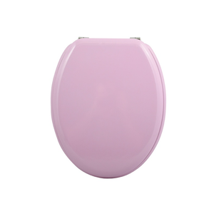 Gelco Design Dolce Abattant WC, Bois Moule, Rose, 44 x 37,5 x 5