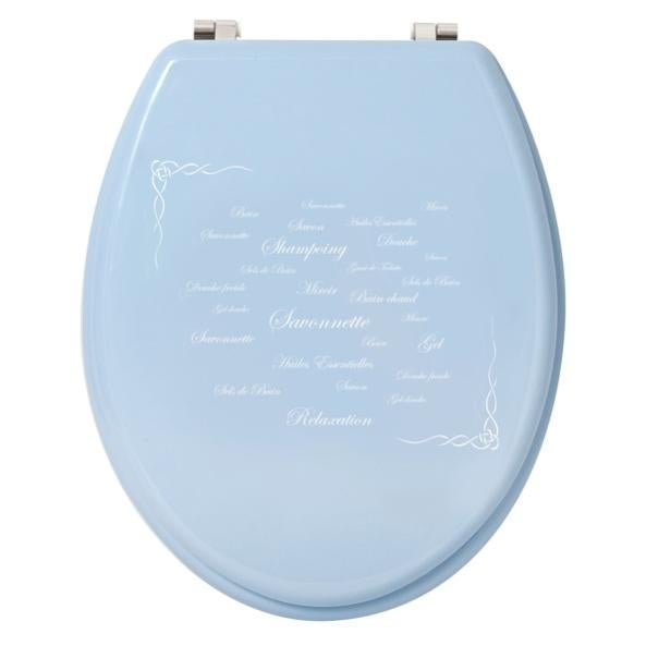 MSV 140135 Abattant WC Coeurs MDF/INOX