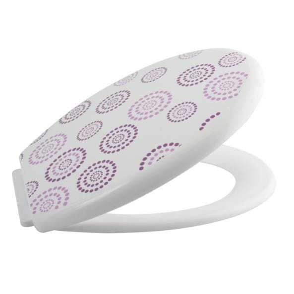 Abattant clearance wc violet