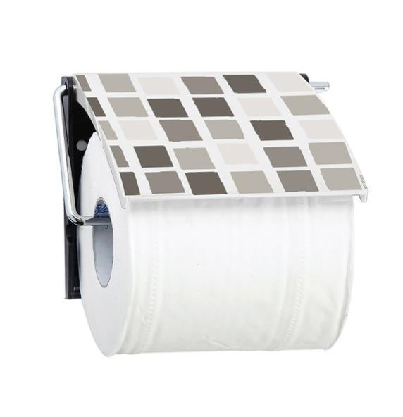 MSV - Porte Rouleau Papier Wc Mural CARTE DU MONDE MSV