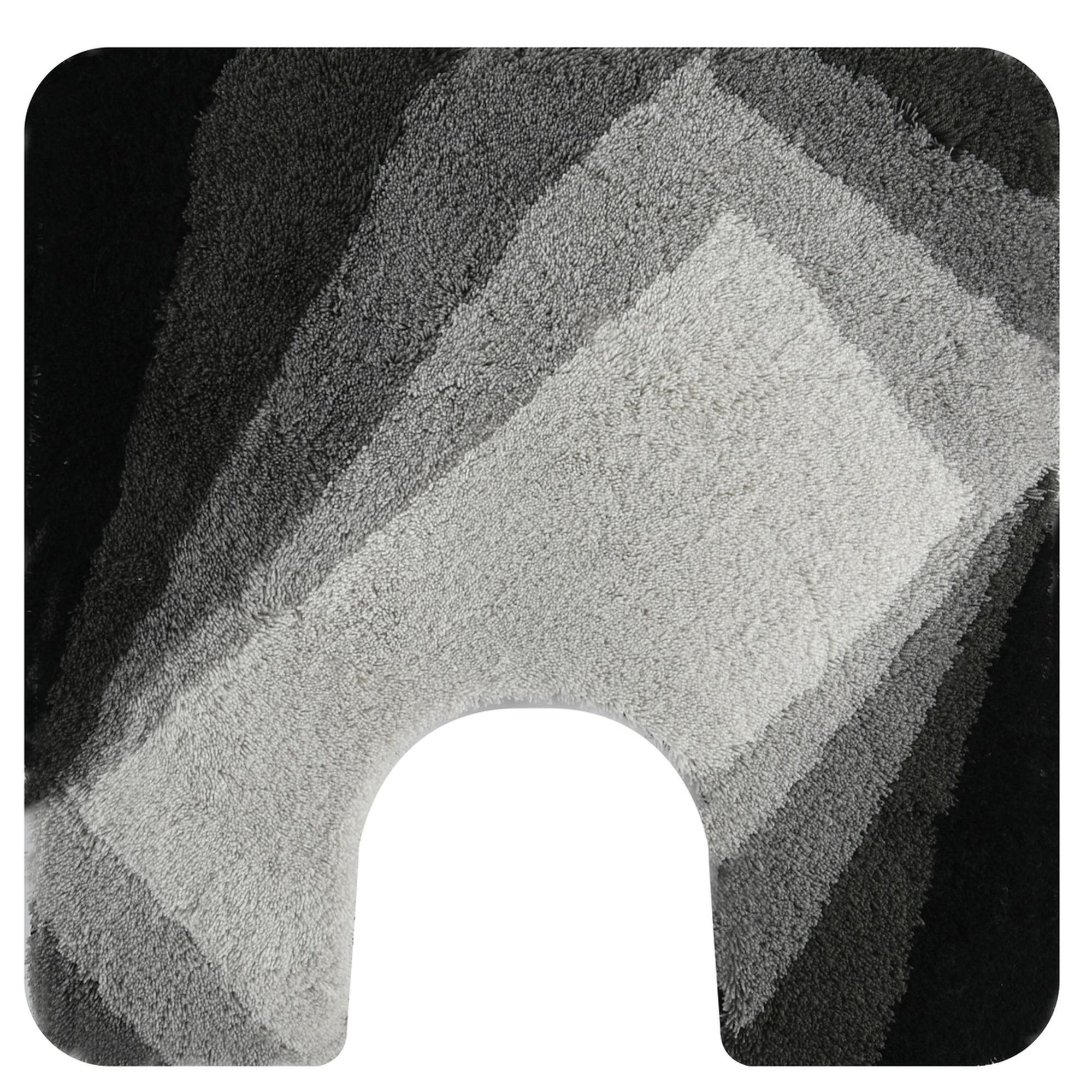Paco Home Tappeto Bagno Moderno Monocolore Microfibra Soffice Confortevole Grigio 45841615
