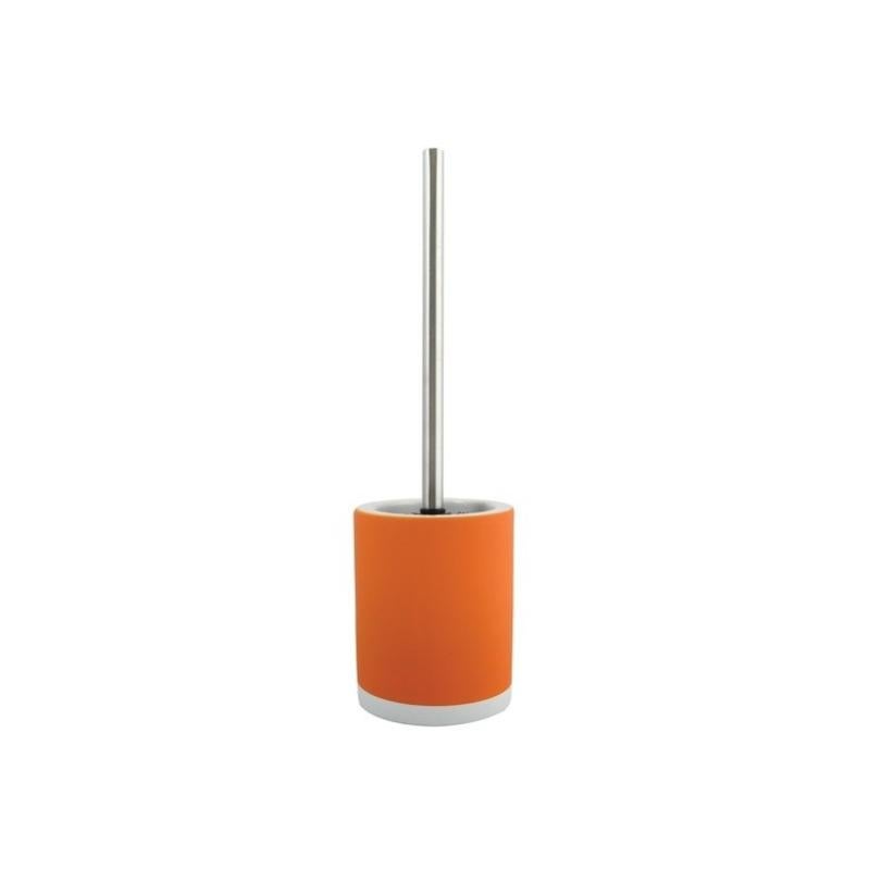 Brosse WC Avec Support Inox Et Acier - Design Moderne - Récipient Fermé - Hygiène Maximale - Dimensions 11,5 X 40 Cm - 7