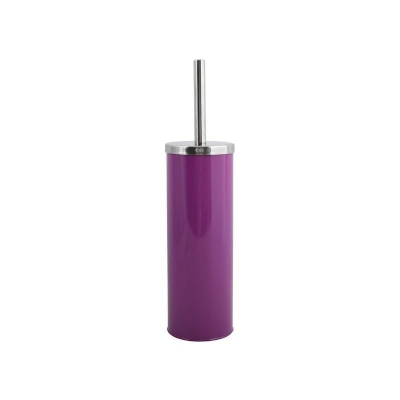 Spirella - Brosse wc avec support Acier AKIRA Pêche mat Spirella