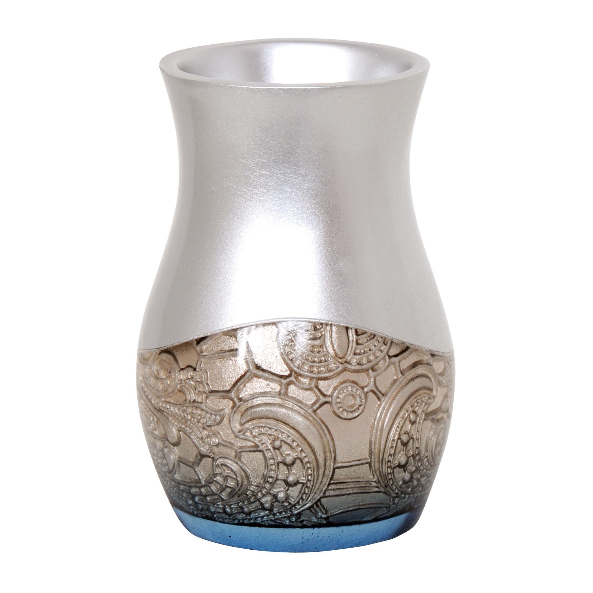 Portaspazzolino Infrangibile Da Bagno 370ml - Plastica Antiscivolo Azzurro - Foto 6