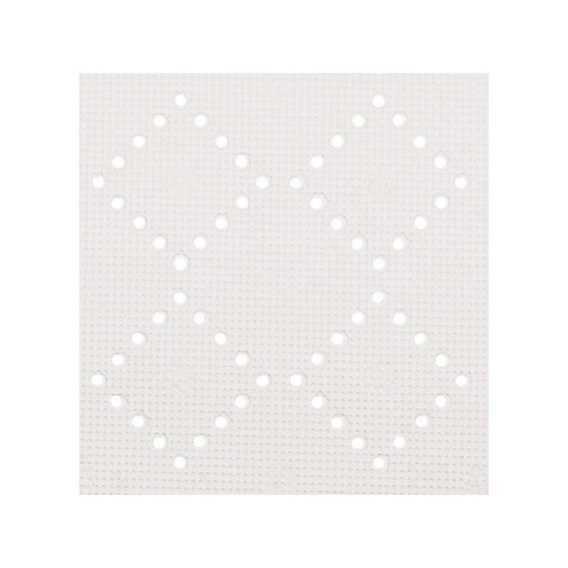 Tapis Fond de douche PVC ALASKA 55x55cm Blanc Neige Spirella Leroy Merlin