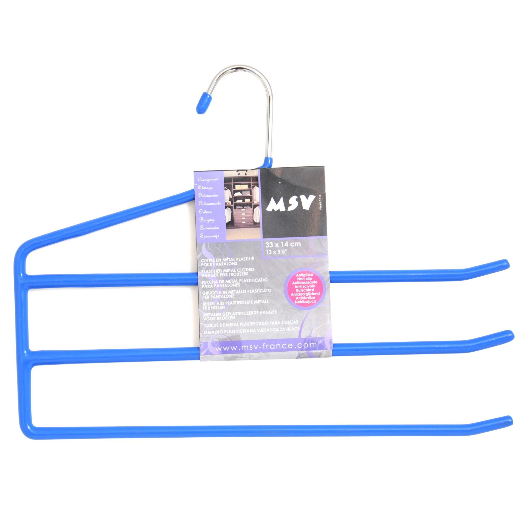 PERCHA PLASTIFICADA PARA PANTALONES 3 NIVELES Leroy Merlin