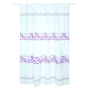 Tenda Doccia 230x180cm, Fiore Rosa Tenda da Doccia Antimuffa, Tende Doccia  Impermeabile Poliestere Lavabili, Addensare Tessuto Tenda Bagno con 12  Ganci Doccia Plastica, per Vasca da Bagno e Doccia : : Casa