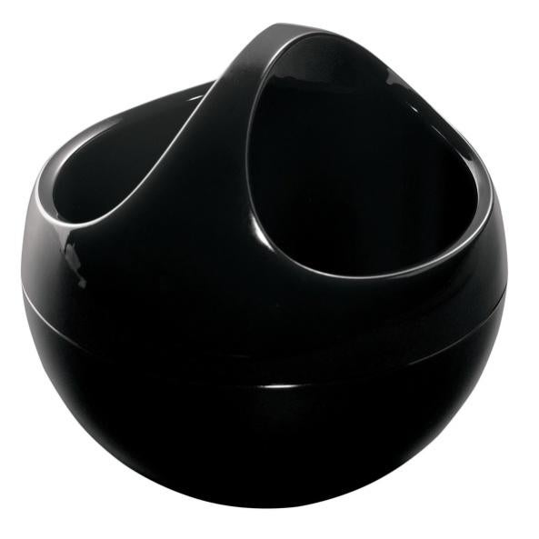 Spirella 10.14972 Bowl Poubelle Polystyrol 1 L Noir 