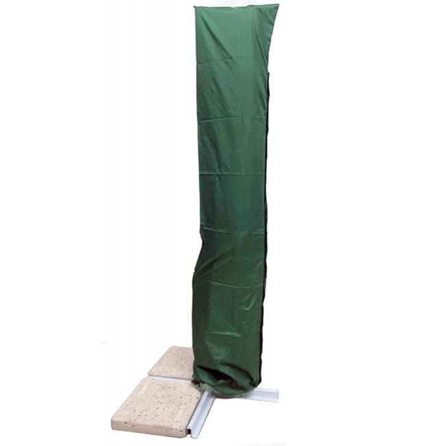 Hespéride Copertura Protettiva Per Ombrellone Decentrato – L 257x70x40 Cm, Poliestere Grigio, Modello Hambo