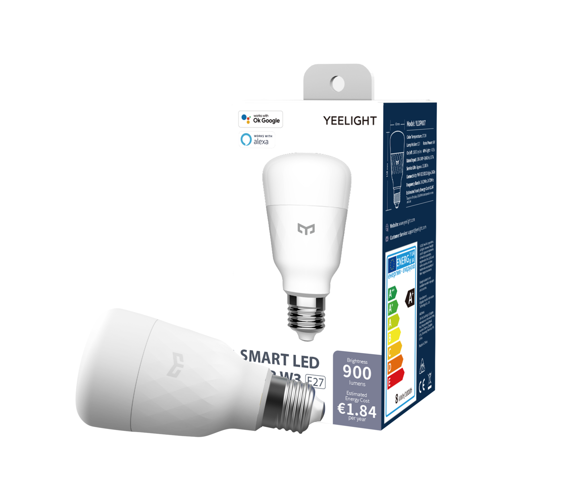 Yeelight LED Smart Bulb W3 (dimmable) (YLDP007) | Leroy Merlin
